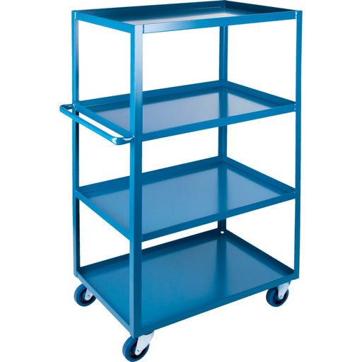 Cart-Heavy Duty 4 Tier Shelf Cart 24"X61"X39" 1200Lb. Cap - MB470