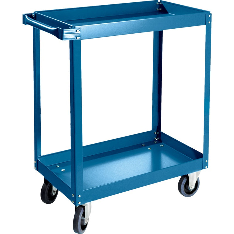 Cart-2 Tier Shelf Cart 24"X36"X36" 900Lb. Cap Rubber Caster - MB493