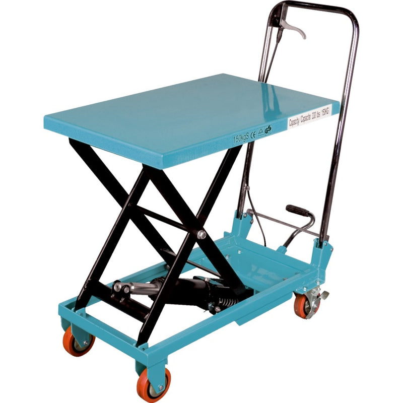 Table-Heavy Duty Hydraulic Scissor Lift 27.5X17.75" 330Lb - MJ518