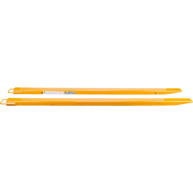 Fork Extensions-Kleton 96"L X 5"W, Yellow 2/Pair - ML348