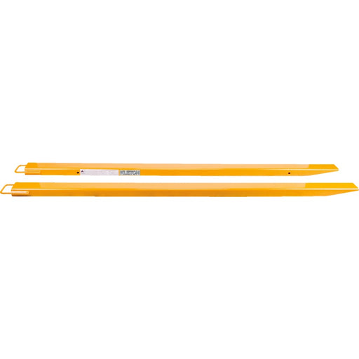 Fork Extensions-Kleton 96"L X 5"W, Yellow 2/Pair - ML348