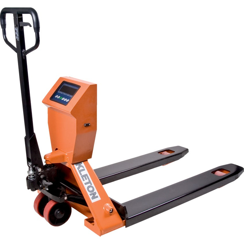 Pallet Truck With Digital Scale 27" X 44.5" 4400Lb Cap - MN705