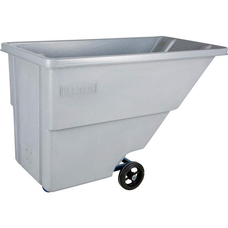 Garbage Tilt Truck-Kleton, 500Lb Cap, Grey - MN980