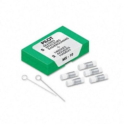Eraser Refill-Pilot Mechanical Pencils 5/Pack - MS-10