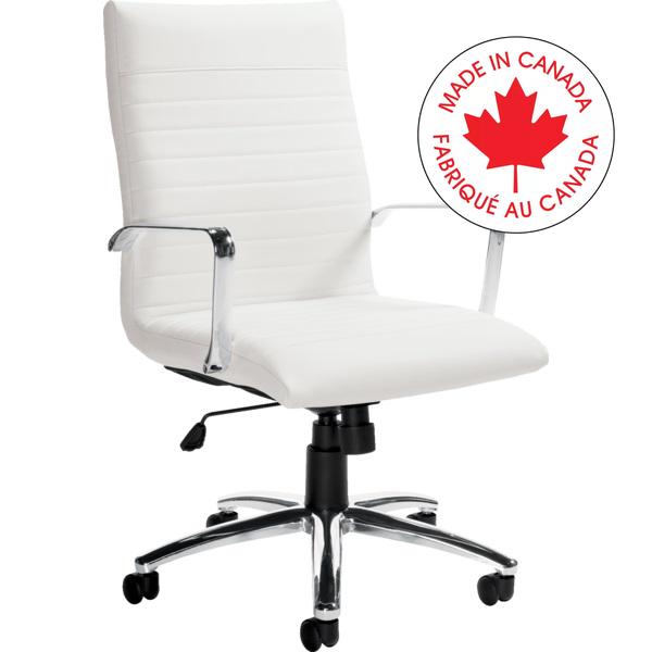 Chair-Tilter, Ultra, High Back, Luxhide White - MVL11730 PU38 BL28 CHM M2 HP