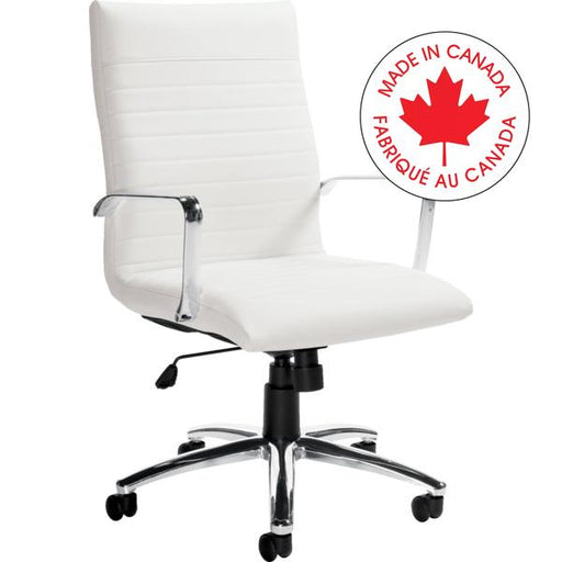 Chair-Tilter, Ultra, High Back, Luxhide White - MVL11730 PU38 BL28 CHM M2 HP