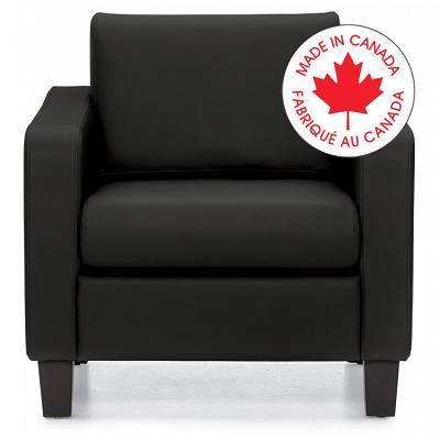 Chair-Guest, Suburb, Single Club Seat - MVL13051 PU30-BL20