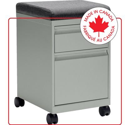 File Pedestal-Otg, Box/File, Grey - MVL19BF GRY