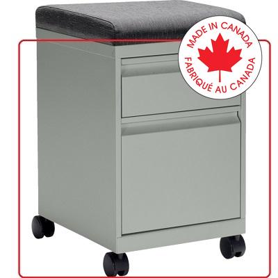 File Pedestal-Otg, Box/File, Grey - MVL23BF GRY