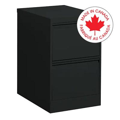 File Cabinet-Vertical Otg Legal 2 Drawer Black - MVL25251-BLK