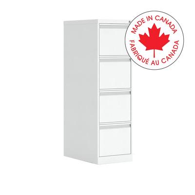 File Cabinet-Vertical Otg Letter 4 Drawer Designer White - MVL25401-DWT