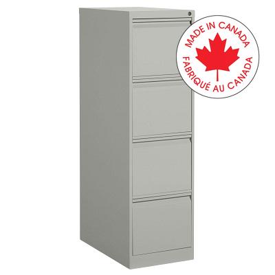 File Cabinet-Vertical Otg Letter 4 Drawer Grey - MVL25401-GRY