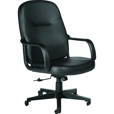 Chair-Tilter Annapolis High Back, Black Bonded Leather - MVL2732 PU30 BL20 BLK