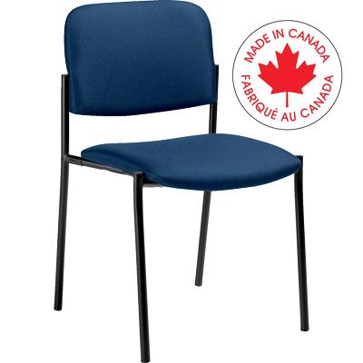 Chair-Stacking Minto Armless, Jenny Admiral - MVL2748 JN08 BLK