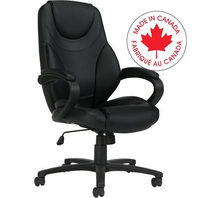 Chair-Tilter Brighton High Back,Luxhide Bonded Leather Black - MVL2787 PU30 BL20 BLK HP