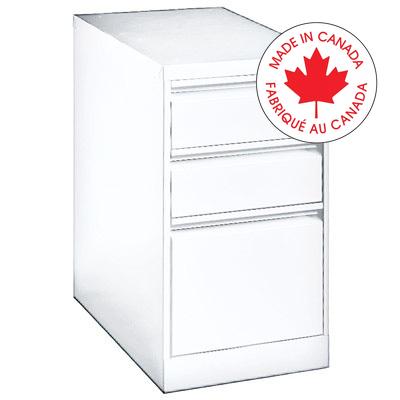 File Pedestal-Otg, Box/Box/File, Designer White - MVLW23BBF-DWT