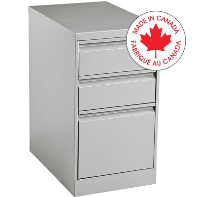 File Pedestal-Otg, Box/Box/File, Grey - MVLW23BBF-GRY