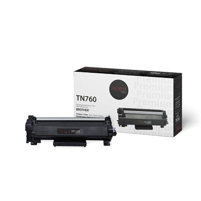 Laser Toner-Brother (Tn760) Black Nutone Compatible - NCBRTN760