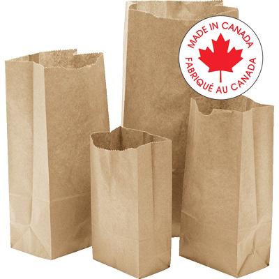 Bags-Paper #1, 3"W X 5-7/8"L, Brown 500/Ctn - NG397