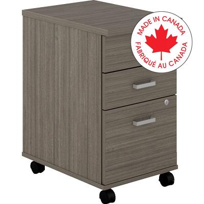 Pedestal-Newland Mobile, Box/Box/File, Absolute Acajou - NLMP23BBF ACJ