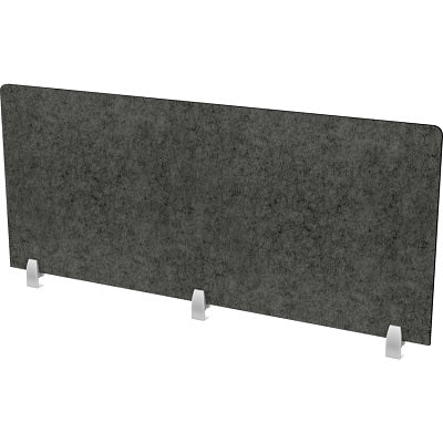 Divider Panel-Innovations Edge Mount 25X72" Charcoal/Silver - OUT-EM1-2560PET-CH-SL