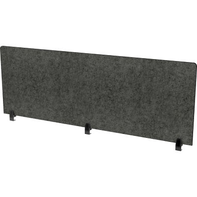 Divider Panel-Innovations Edgemount 25X72" Charcoal/Black - OUT-EM1-2572PET-CH-BL