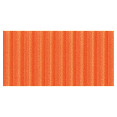 Corrugated Paper Roll-Corobuff, 48" X 25', Orange - P0011101