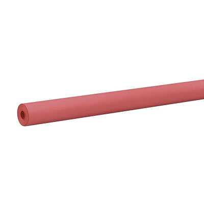 Paper Roll-Rainbow Kraft Duo-Finish 36" X 100' Scarlet - P0066031