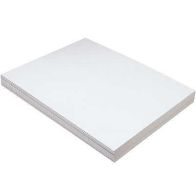 Tagboard-Pacon, Medium Weight, White 100/Pk - P5281