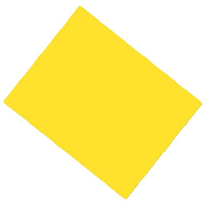 Poster Board-22" X 28", Ucreate, 12 Point Coated, Yellow - P5383-1