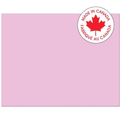Railroad Poster Board-Pacon 4-Ply 22X28" Pink 25/Pk - P5468-1