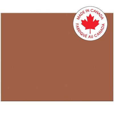 Railroad Poster Board-Pacon 4-Ply 22X28" Brown - P5469