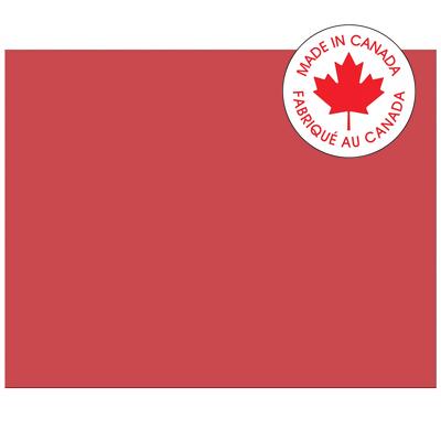 Railroad Poster Board-Pacon 4-Ply 22X28" Red - P5475