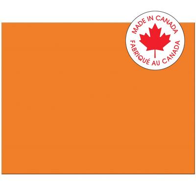 Railroad Poster Board-Pacon 4-Ply 22X28" Orange - P5478