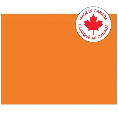 Railroad Poster Board-Pacon 4-Ply 22X28" Orange 25/Pk - P5478-1