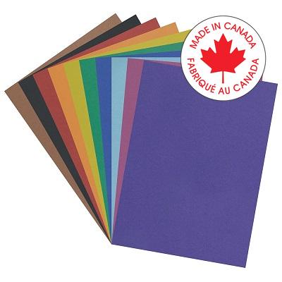 Railroad Poster Board-Pacon 4-Ply 22X28" Assorted 100/Pk - P5487