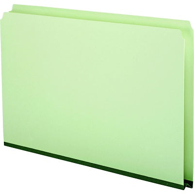 File Folder-Pressboard Legal, Straight Cut Tab, Green - P621 S