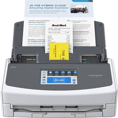 Scanner-Fujitsu Ricoh Scansnap Ix1600 Touch Screen White - PA03770-B615