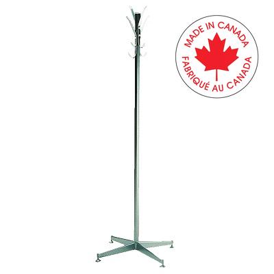 Coat Tree-Metal, Chrome - PCOS3 CHM