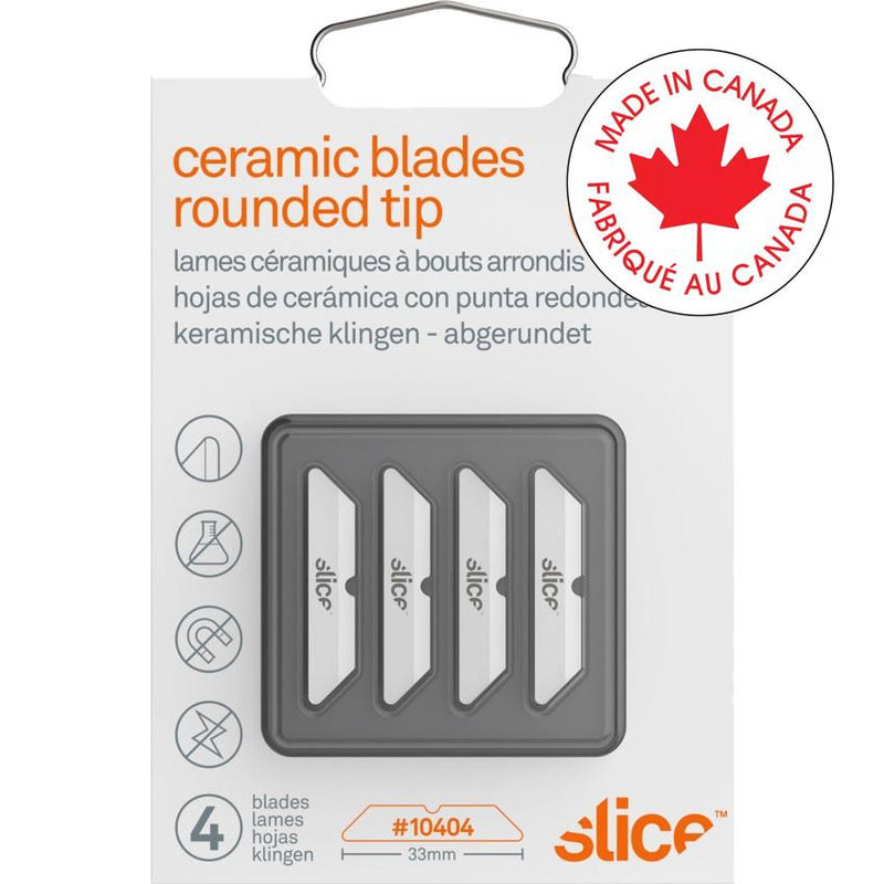 Blades-Slice Box Cutter 1-1/3" 4/Pack - PF435