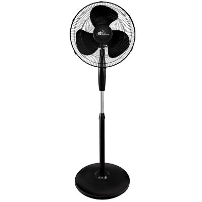 Fan-16" Pedestal, Oscillating, 3-Speed Black - PFN-1016B