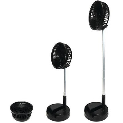 Fan-6" 2-In-1 Rechargeable, Floor And Table, Black - PFN-LB06B