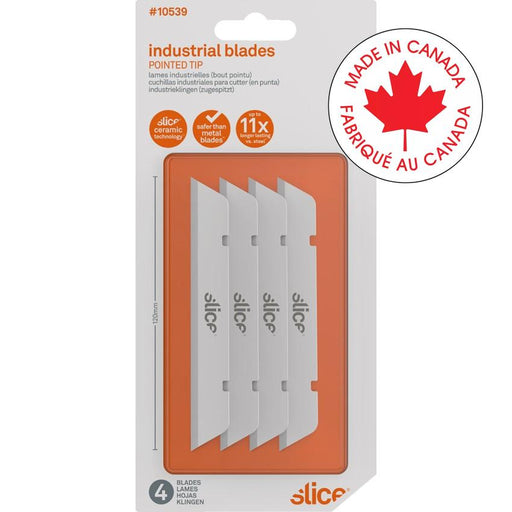 Blades-Slice Pointed 4-7/10" 4/Pack - PG264