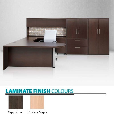 Workstation-Links U-Shaped Executive, Cappucino - PS360A-CP