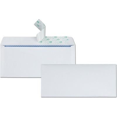 Envelope-#10 White, Security, Redi-Seal, 30/Box - QUA69112
