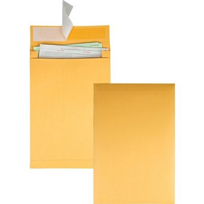Envelope-Bulk Mail, Open End Golden Kraft 10X13X2 - QUA93336
