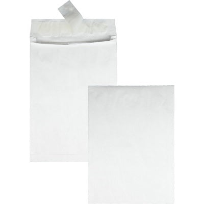Envelope-Tyvek 10X13X1.5 Expansion, Redi-Seal, White 100/Box - QUAR4500