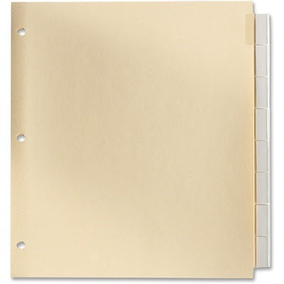 Index Dividers-Insertable, Legal, 8 Tabs, Clear - R217-8C