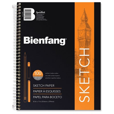 Sketch Book-8.5X11, Bienfang #601, 100 Sht - R237117