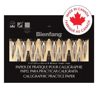 Calligraphy Paper-Practice Pad #206  9"X12" - R400145